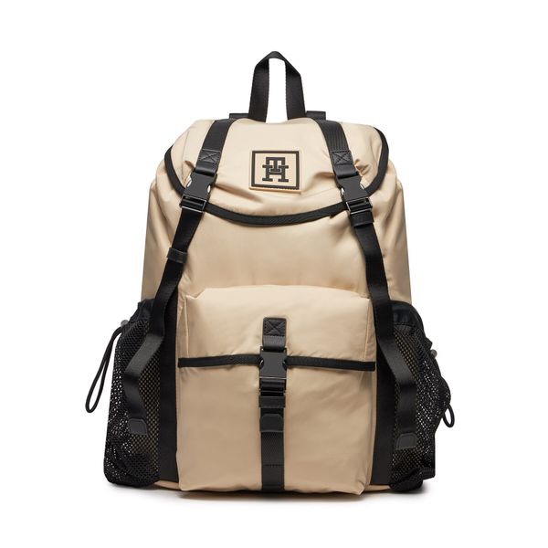 Tommy Hilfiger Ruksak Tommy Hilfiger Th Sport Backpack AM0AM11793 White Clay AES