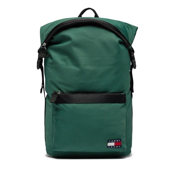 Tommy Jeans Ruksak Tommy Jeans Tjm Daily Rolltop Backpack AM0AM11965 Court Green L4L