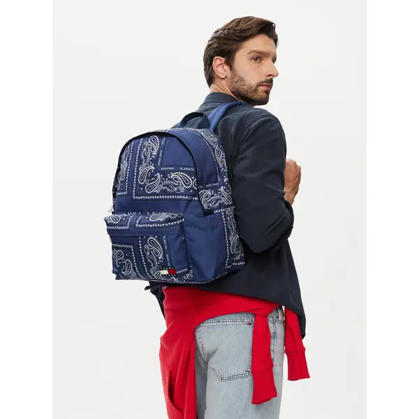 Tommy Jeans Ruksak Tommy Jeans Tjm Ess Daily Bandana Backpack AM0AM14473 Plava