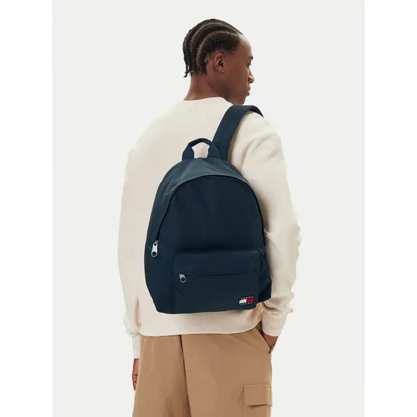 Tommy Jeans Ruksak Tommy Jeans Tjm Ess Daily Dome Backpack AM0AM13726 Tamnoplava
