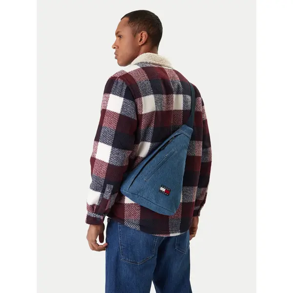 Tommy Jeans Ruksak Tommy Jeans Tjm Utility Denim Sling Bag AM0AM14051 Plava