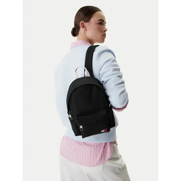 Tommy Jeans Ruksak Tommy Jeans Tjw Ess Daily Dome Backpack AW0AW18648 Crna