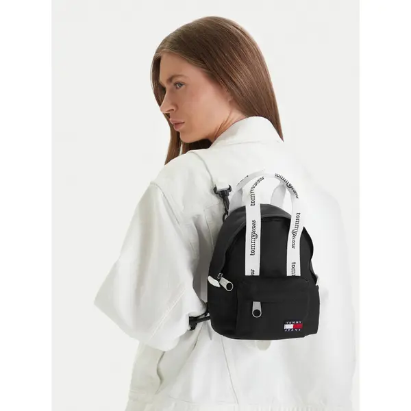 Tommy Jeans Ruksak Tommy Jeans Tjw ESS Daily Mini Backpack AW0AW18581 Crna