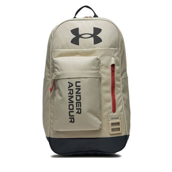 Under Armour Ruksak Under Armour Ua Halftime Backpack 1362365-289 Khaki Base/Sedona Red/Anthracite