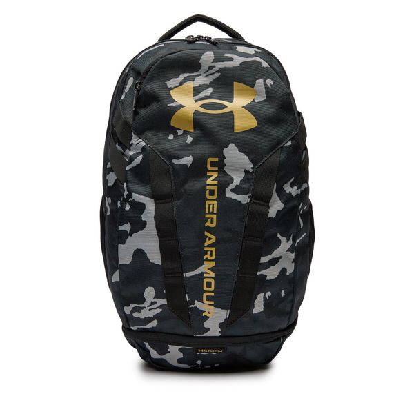 Under Armour Ruksak Under Armour Ua Hustle 5.0 Backpack 1361176-007 Black/Black/Metallic Gold