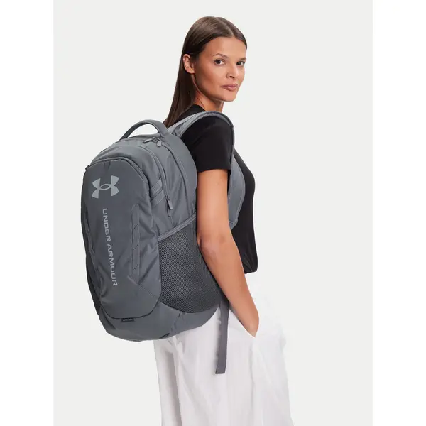 Under Armour Ruksak Under Armour UA Hustle 6.0 Backpack 1384672-025 Siva