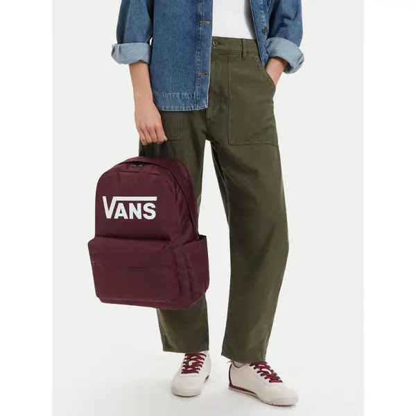 Vans Ruksak Vans C-OLD SKOOL PRINT VN000H504QU1 Tamnocrvena