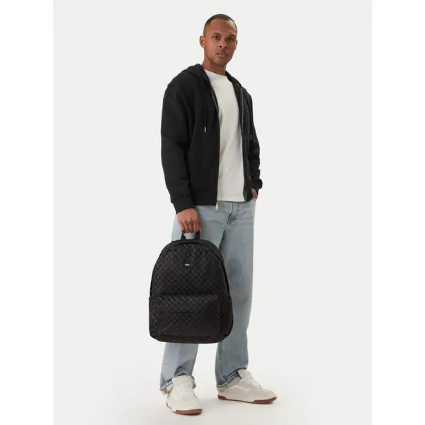 Vans Ruksak Vans Old Skool Check Backpack VN000H4XBA51 Crna