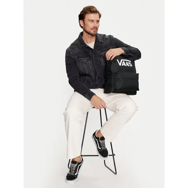 Vans Ruksak Vans Old Skool Print Backpack VN000H50BLK1 Crna