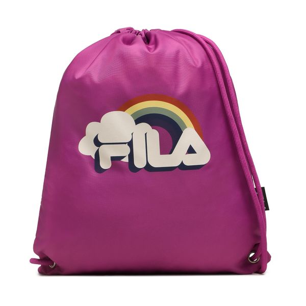 Fila Ruksak vreća Fila Bohicon Rainbow Small Sport Drawstring Backpack FBK0018 Purple Orchid 40042