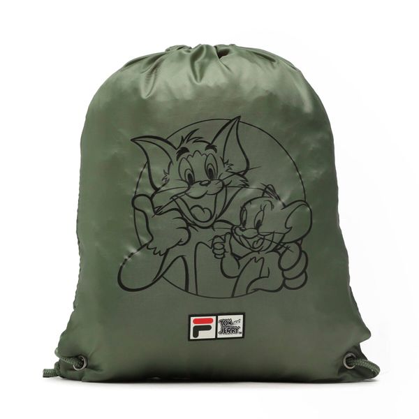 Fila Ruksak vreća Fila Tensta Warner Bros Small Sport Drawstring Backapck Burnt Olive 60014