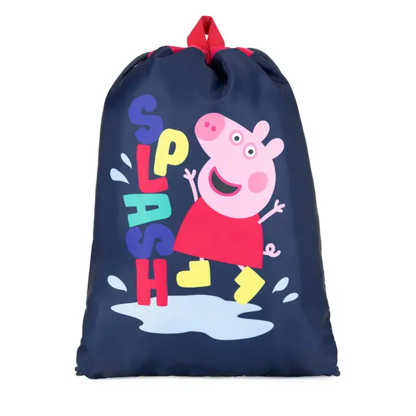 Peppa Pig Ruksak vreća Peppa Pig ACCCS-AW24-108PP Tamnoplava