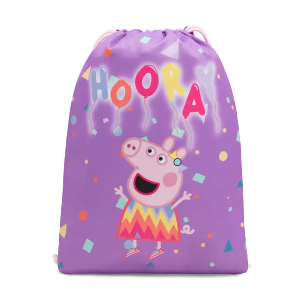 Peppa Pig Ruksak vreća Peppa Pig ACCCS_SS24-509PP Ružičasta