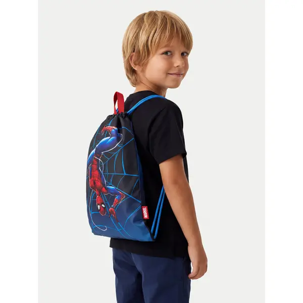 Spiderman Ultimate Ruksak vreća Spiderman Ultimate CEO-ACCCS-AW26-305SPRMV Crna