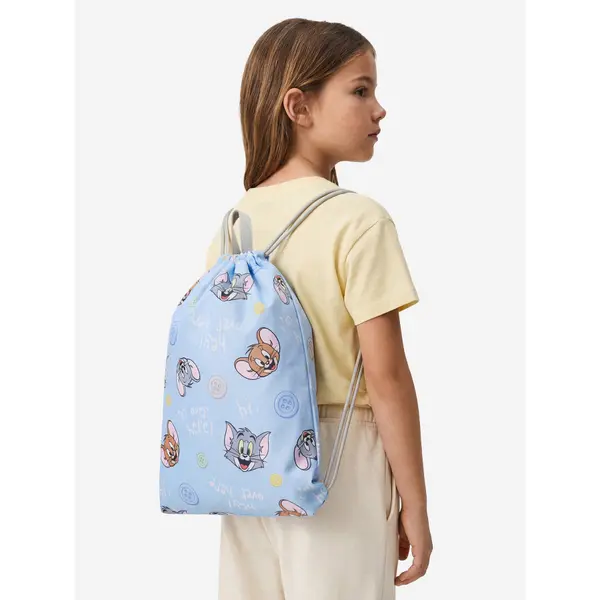 Tom & Jerry Ruksak vreća Tom & Jerry CEO-ACCCS-SS26-211WBTJ Plava