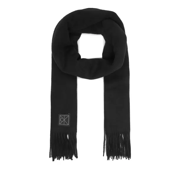 Calvin Klein Šal Calvin Klein Emblem LV04D8060G Crna