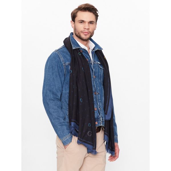 Guess Šal Guess AM9076 VIS03 BLM