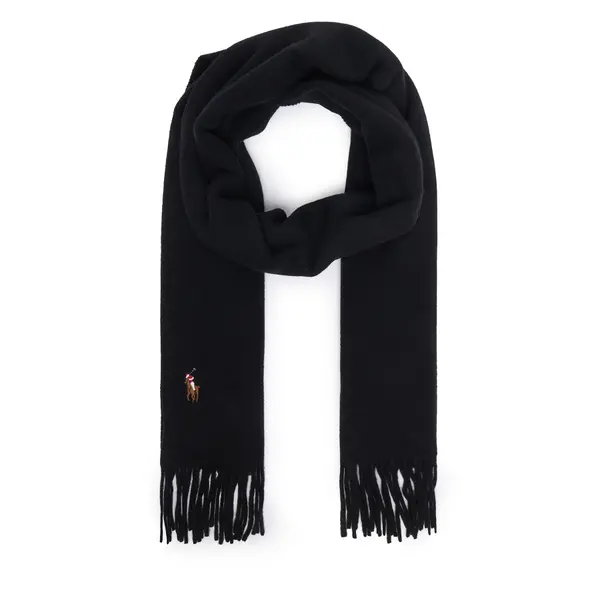 Polo Ralph Lauren Šal Polo Ralph Lauren 449891308001 Crna