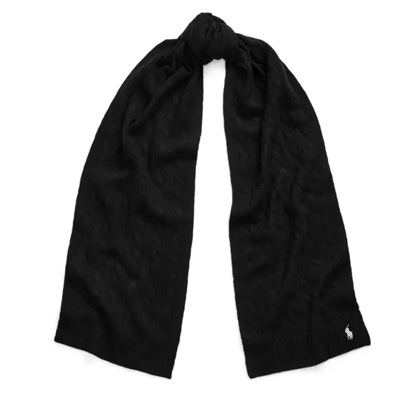 Polo Ralph Lauren Šal Polo Ralph Lauren 455956296001 Crna
