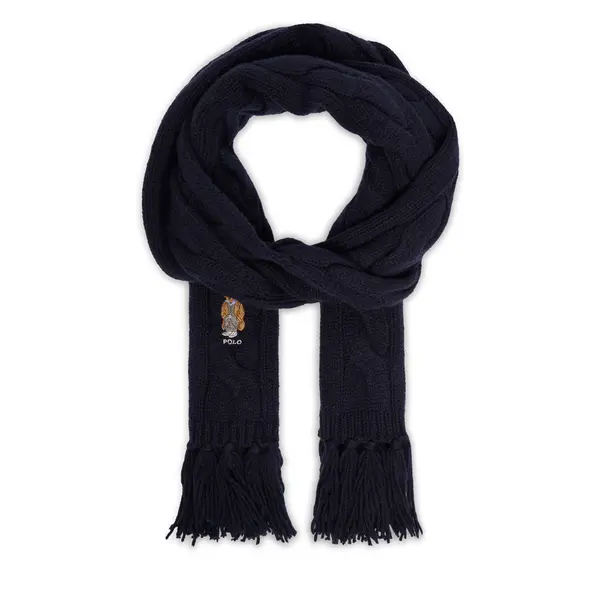 Polo Ralph Lauren Šal Polo Ralph Lauren 455981434002 Tamnoplava