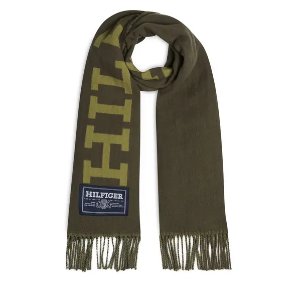 Tommy Hilfiger Šal Tommy Hilfiger AM0AM12838 Zelena
