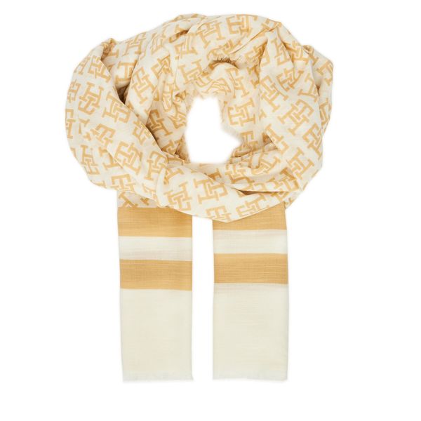 Tommy Hilfiger Šal Tommy Hilfiger Beach Summer Mono Scarf AW0AW16030 Harvest Wheat ACR
