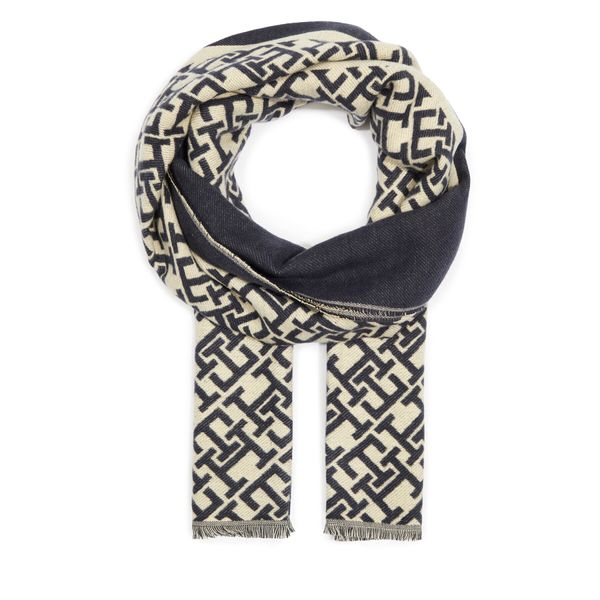 Tommy Hilfiger Šal Tommy Hilfiger Essential Chic Scarf AW0AW15789 Space Blue DW6