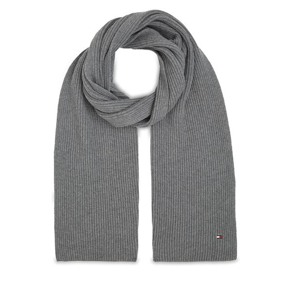 Tommy Hilfiger Šal Tommy Hilfiger Essential Flag Scarf AM0AM11480 Mid Grey Heather 0IM