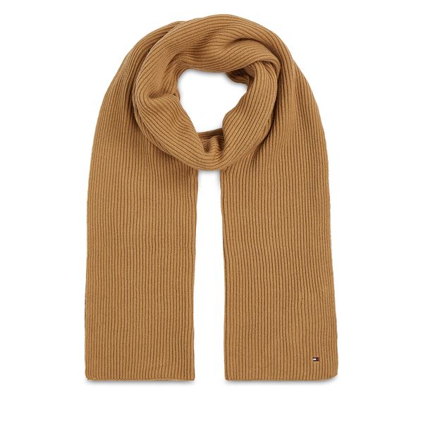 Tommy Hilfiger Šal Tommy Hilfiger Essential Flag Scarf AW0AW15348 Classic Khaki RBL