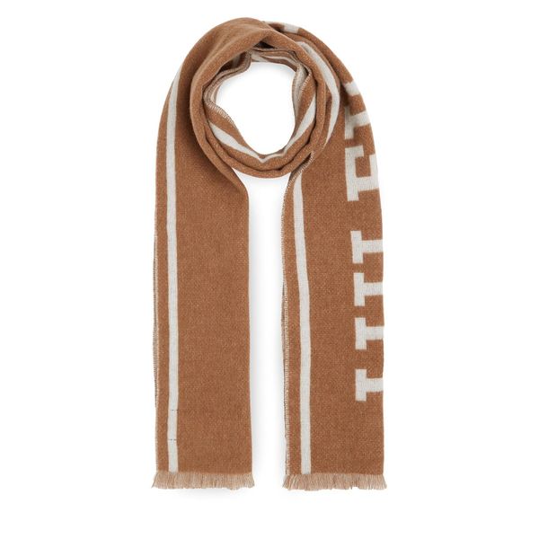 Tommy Hilfiger Šal Tommy Hilfiger Monotype Scarf AM0AM11738 Desert Khaki GWJ