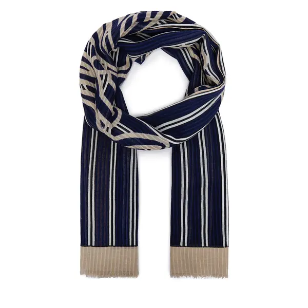 Tommy Hilfiger Šal Tommy Hilfiger Script AW0AW18869 Tamnoplava