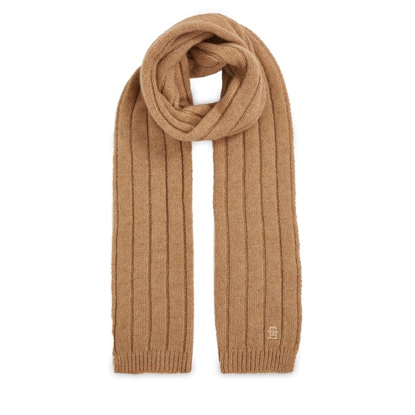Tommy Hilfiger Šal Tommy Hilfiger Th Timeless Scarf AW0AW15351 Classic Khaki RBL