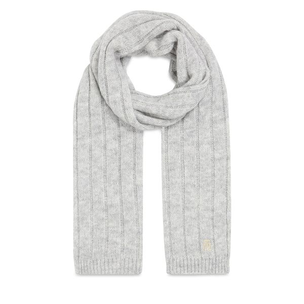 Tommy Hilfiger Šal Tommy Hilfiger Th Timeless Scarf AW0AW15351 Medium Grey Heather P4A