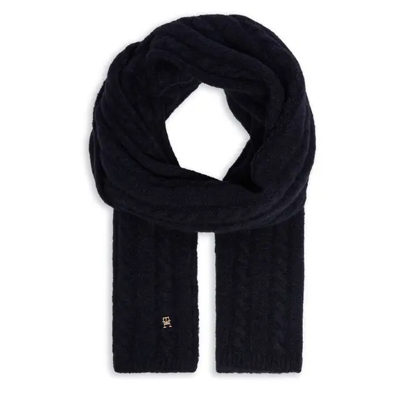 Tommy Hilfiger Šal Tommy Hilfiger Timeless AW0AW16990 Tamnoplava