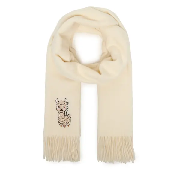 Weekend Max Mara Šal Weekend Max Mara Fascia 2615541034 Écru