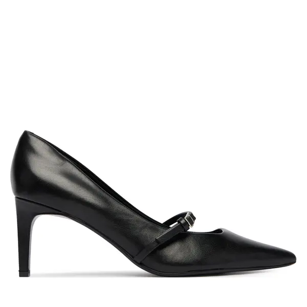 Calvin Klein Salonke Calvin Klein Ess Stiletto 70 Mj Lth Hdw HW0HW02952 Crna