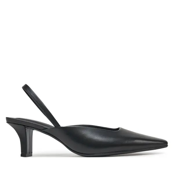 Calvin Klein Salonke Calvin Klein Heel Mule Pump 50 - Lth HW0HW02551 Crna