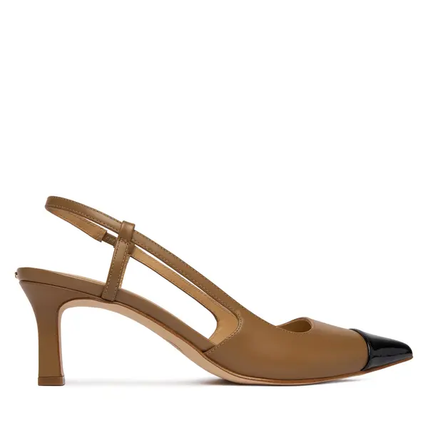 MICHAEL Michael Kors Salonke MICHAEL Michael Kors Alora Toe Cao Mid Sling 40R6AOMS1L Smeđa