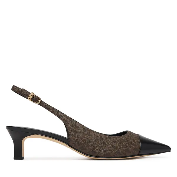 MICHAEL Michael Kors Salonke MICHAEL Michael Kors Amara Toe Cap Sling 40S6AMMP1B Smeđa