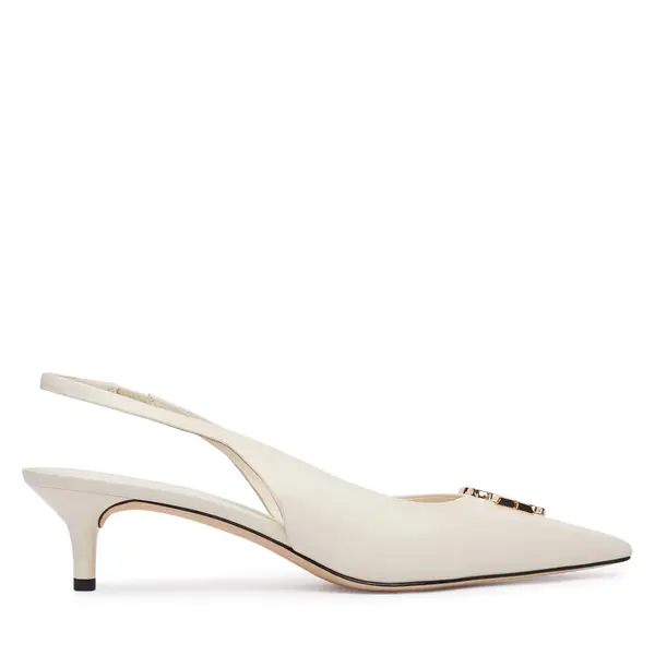 TORY BURCH Salonke Tory Burch Eleanor Slingback 181018 Krem