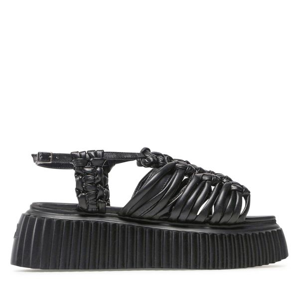 AGL Sandale AGL Alice Flatform D642072PQKE1581013 Nero