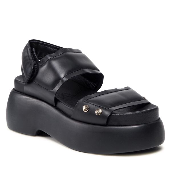 AGL Sandale AGL Puffy Sandal D671003PGOLISC0000 Nero