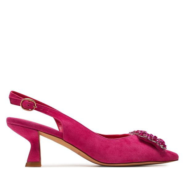Alma En Pena Sandale Alma En Pena V240299 Suede Fuxia