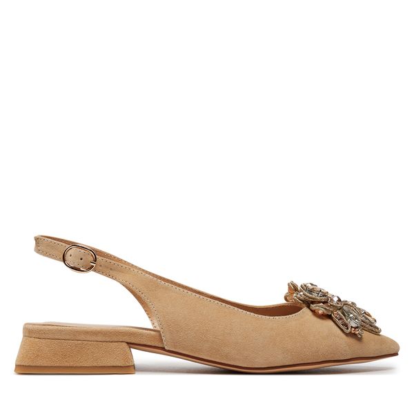 Alma En Pena Sandale Alma En Pena V240361 Suede Sand