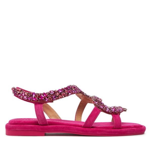 Alma En Pena Sandale Alma En Pena V240820 Suede Fuxia