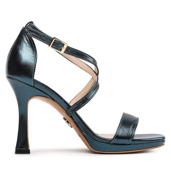 Baldowski Sandale Baldowski D04290-4742-002 Metal Morski Petrolio