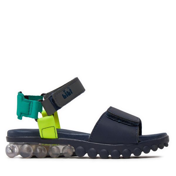 Bibi Sandale Bibi Summer Roller 1193011 Navy/Yellow Fluor/Mint
