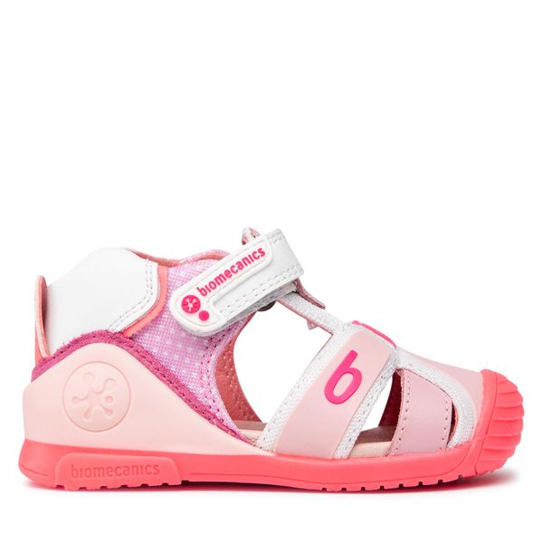 Biomecanics Sandale Biomecanics 222134-A Blanco Y Fucsia