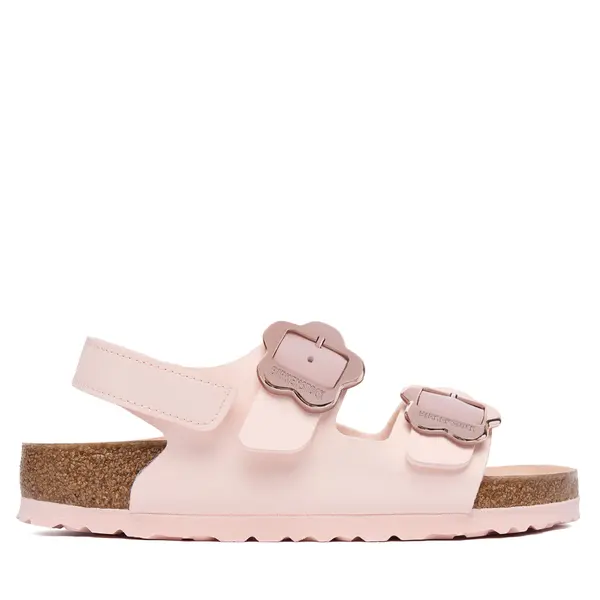 Birkenstock Sandale Birkenstock Milano Flower Buckle 1031654 D Svijetlo roza