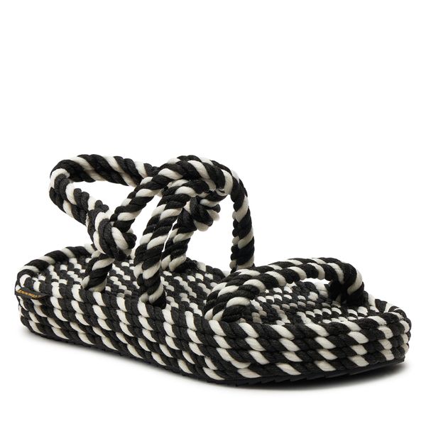 Bohonomad Sandale Bohonomad Bahamas Platform BAH.0120.PRS Czarny/Biały 120